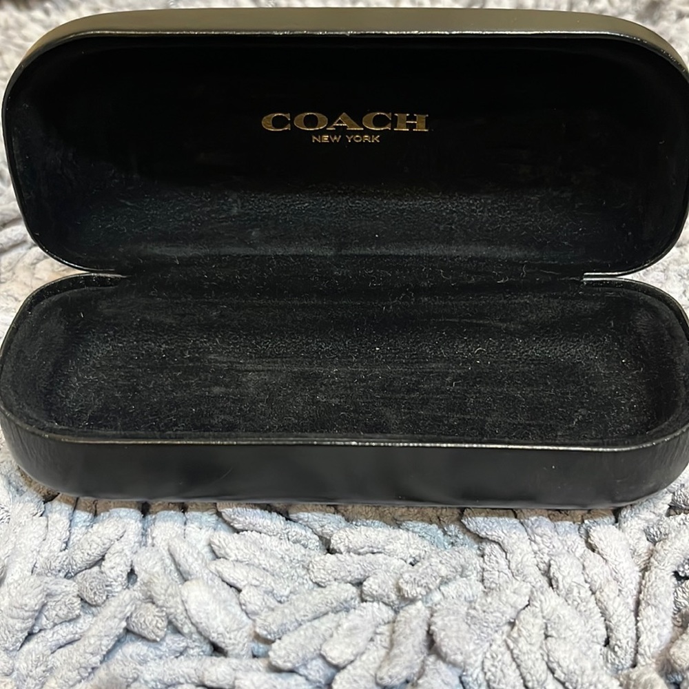 Coach glasses case